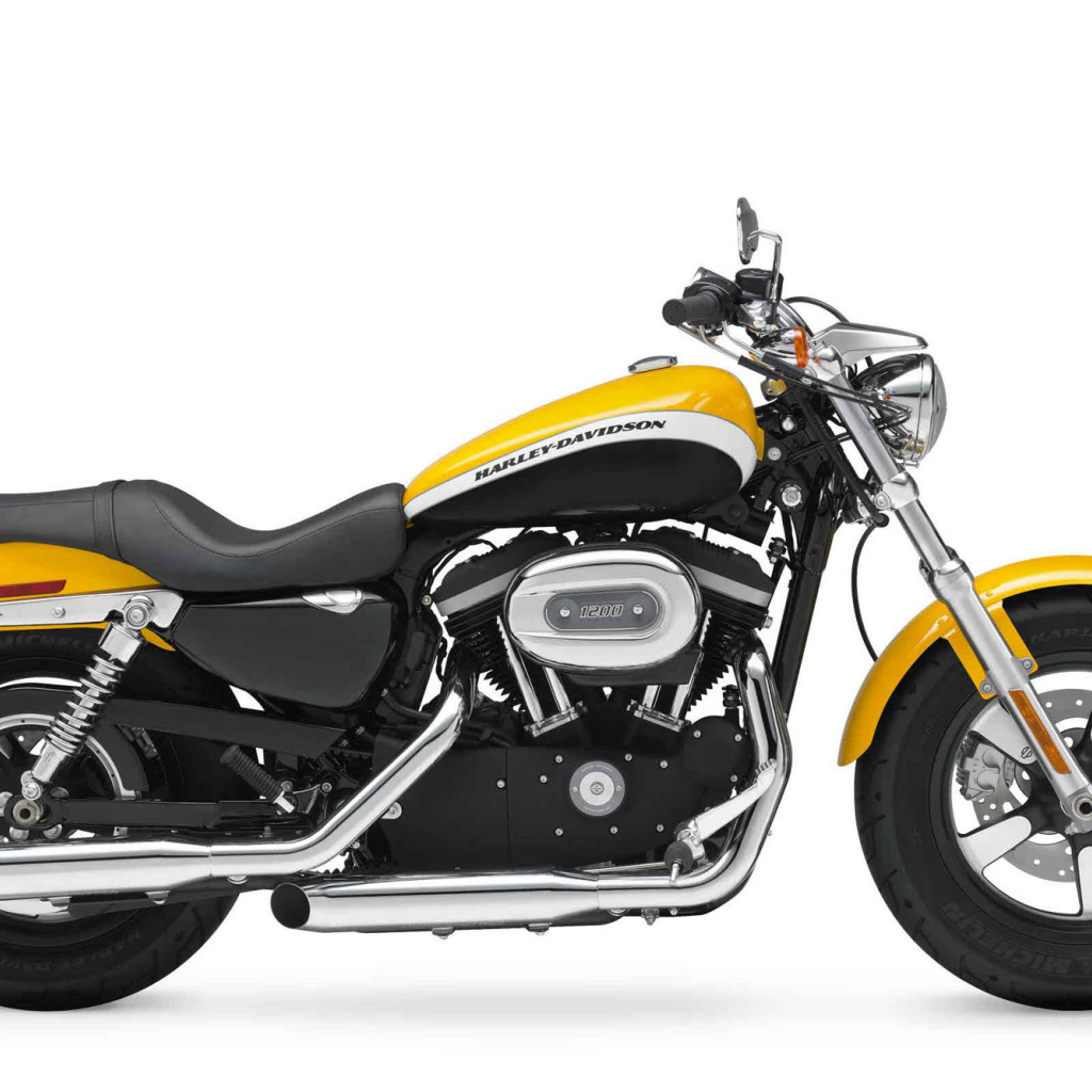 Популярный мотоцикл Harley-Davidson XL 1200C Sportster Custom