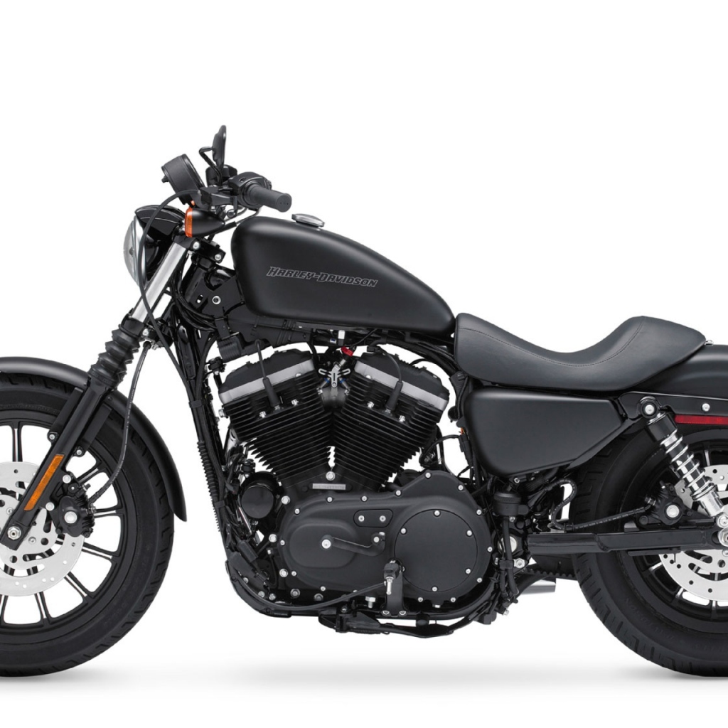 Популярный мотоцикл Harley-Davidson XL 883N Sportster Iron
