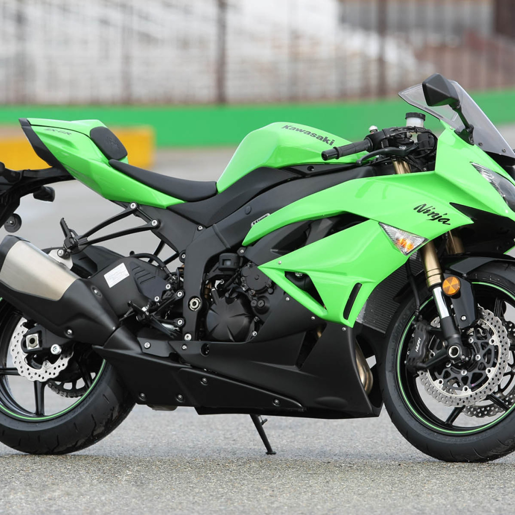 Популярный мотоцикл Kawasaki Ninja ZX-6R