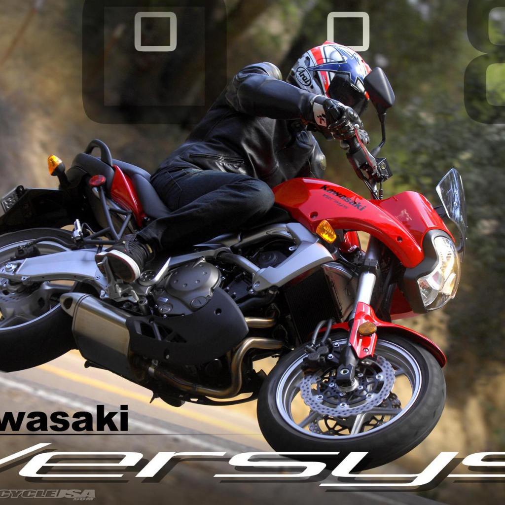 Популярный мотоцикл Kawasaki Versys