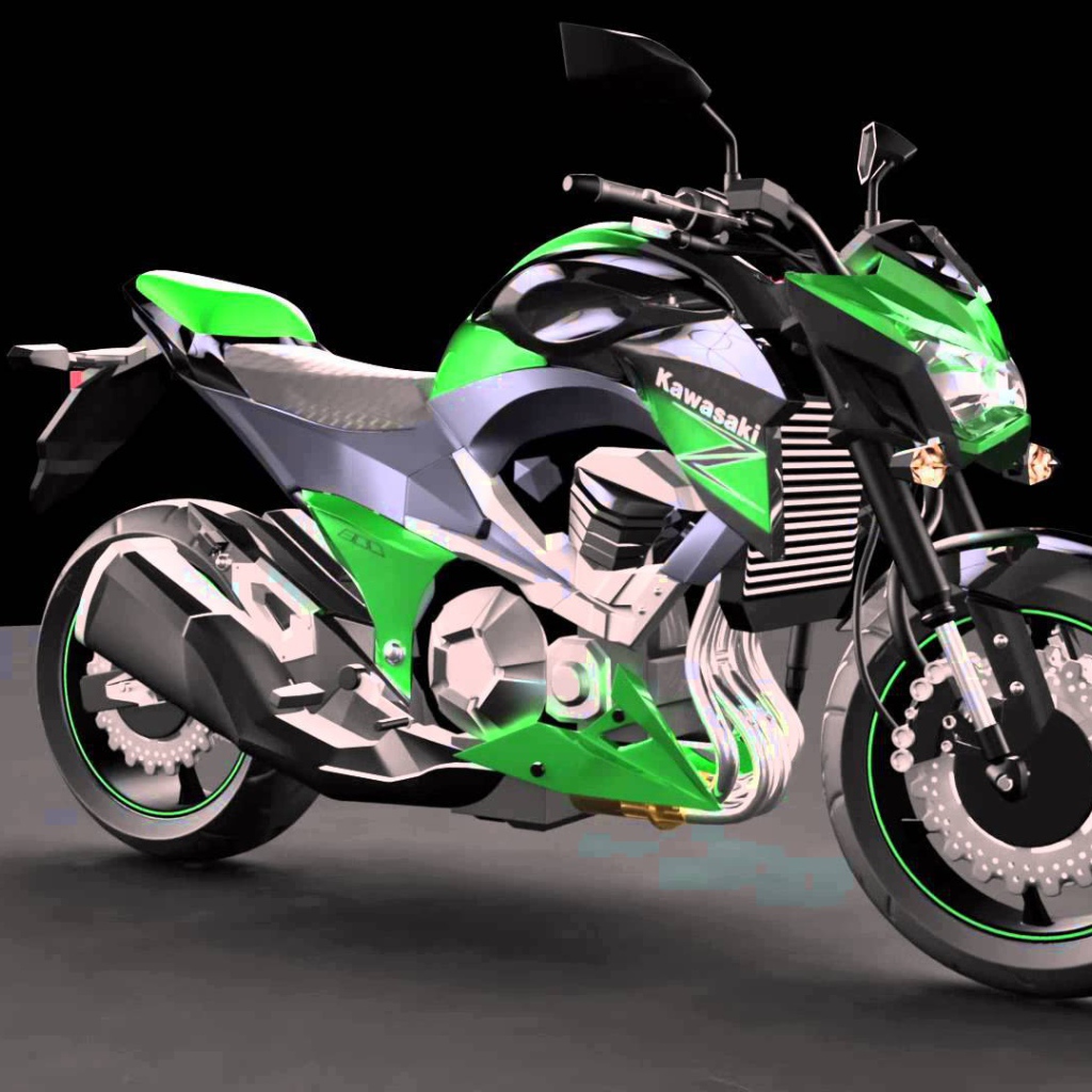 Популярный мотоцикл Kawasaki Z 800
