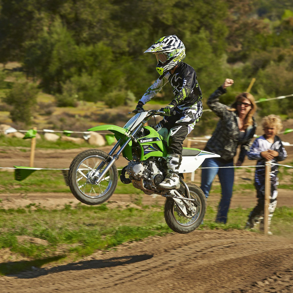 Надежный мотоцикл Kawasaki KLX 110