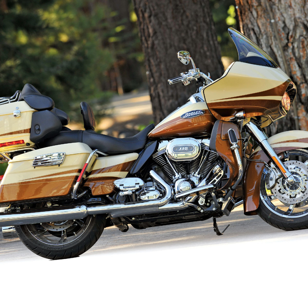 Надежный мотоцикл Harley-Davidson CVO Road Glide Custom