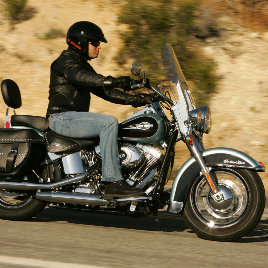 Тест-драйв мотоцикла Harley-Davidson Heritage Softail