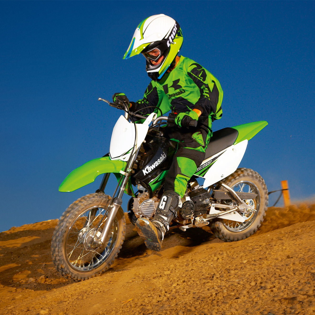 Тест-драйв мотоцикла Kawasaki KLX 110