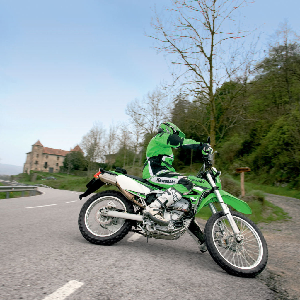 Тест-драйв мотоцикла Kawasaki KLX 250
