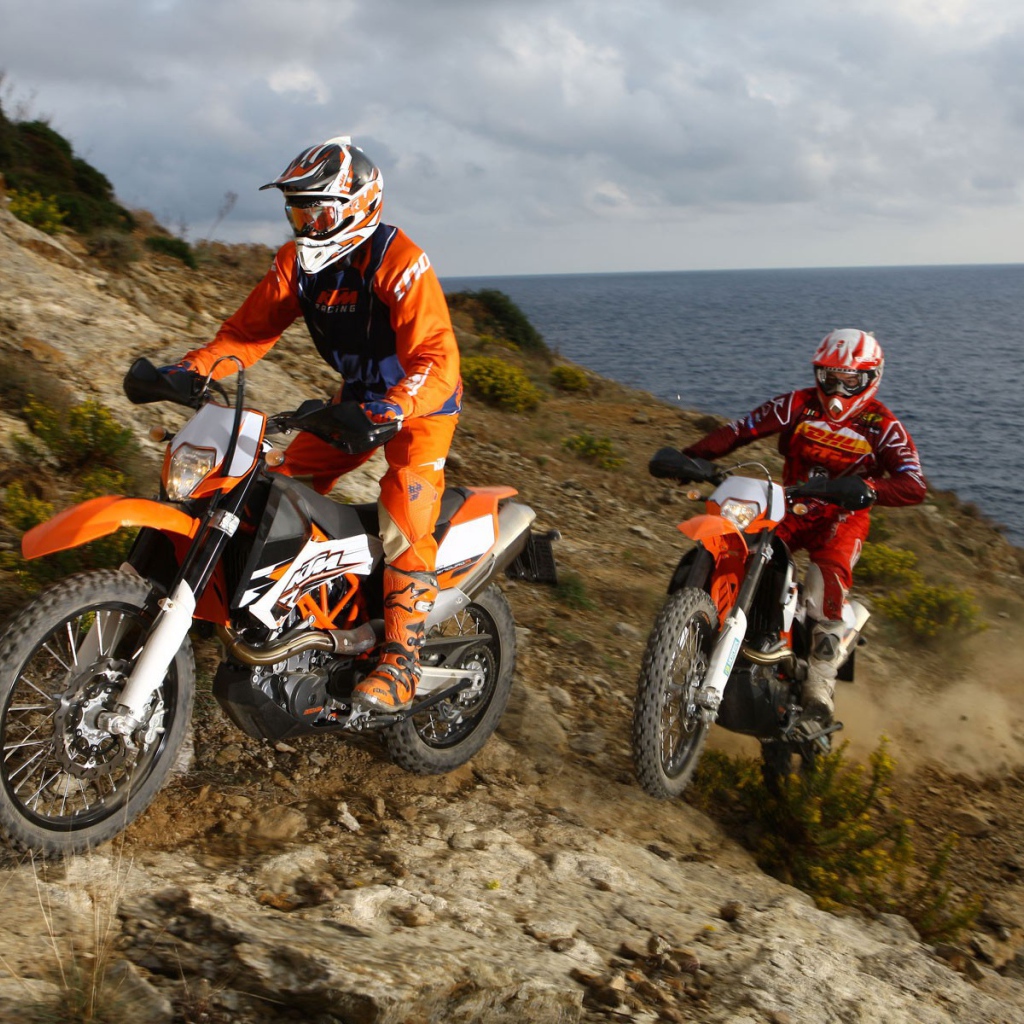 Мотокросс по горам