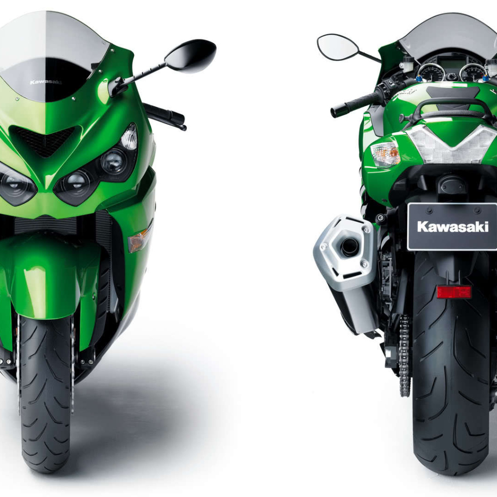 Невероятно быстрый мотоцикл Kawasaki ZZR 1400