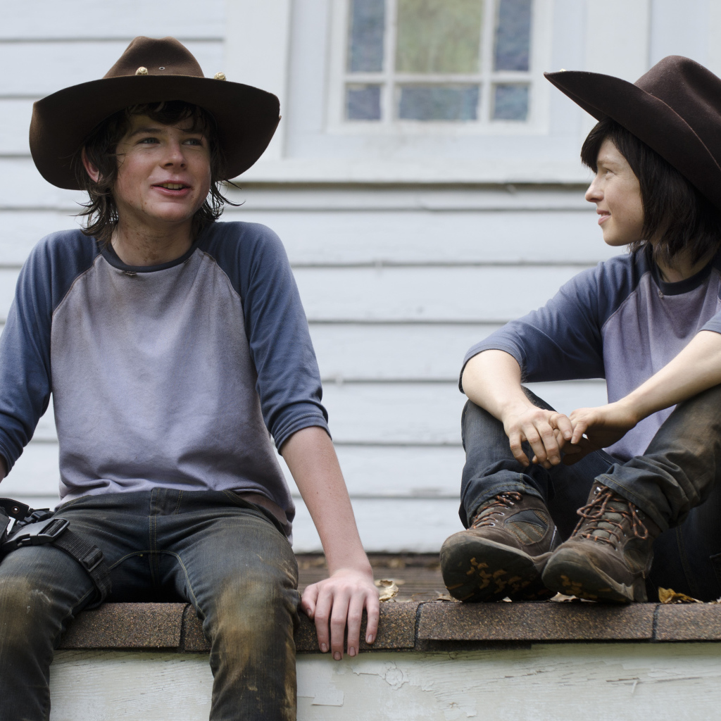 Карл и Карл из Ходячих мертвецов