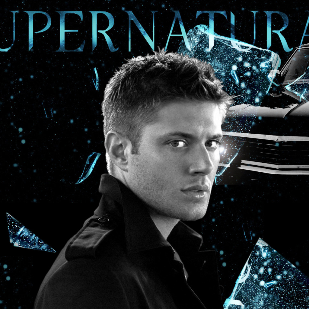 Дин с машиной из сериала Сверхъестественное