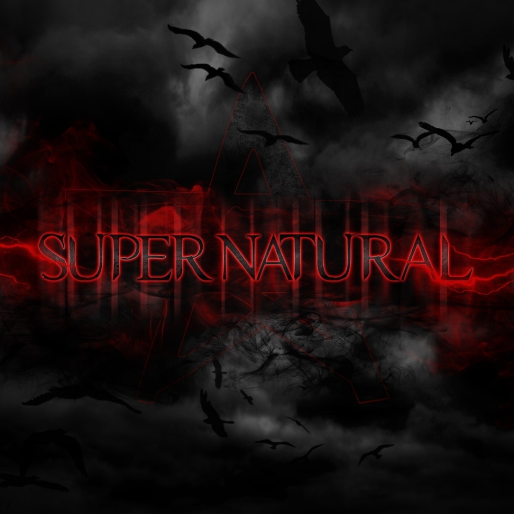 Мрачный постер сериала Сверхъестественное