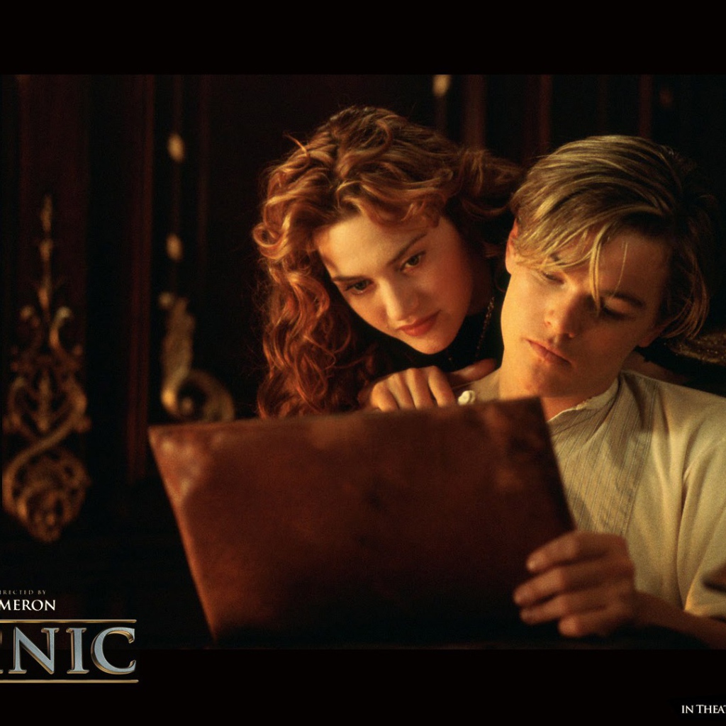 Джек показывает свои рисунки в фильме Титаник