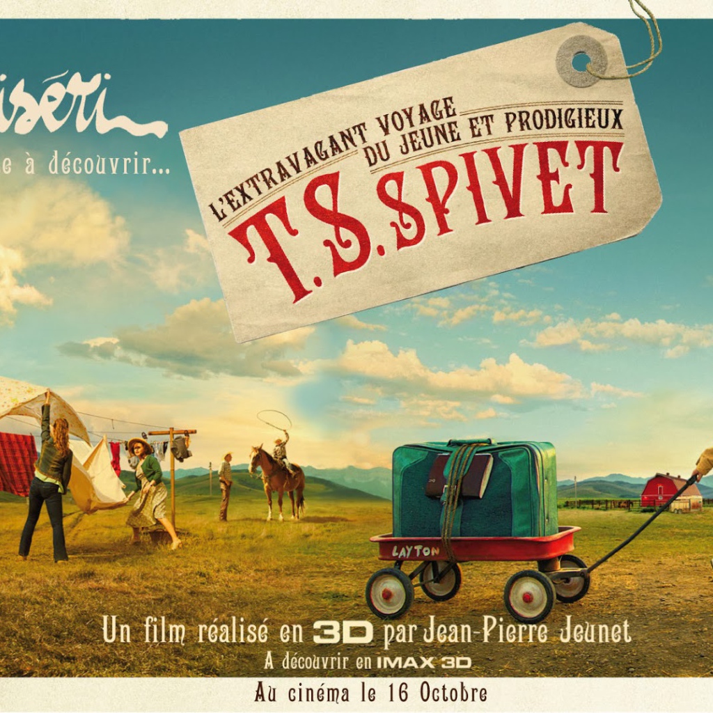 Постер фильма Невероятное путешествие мистера Спивета 2014