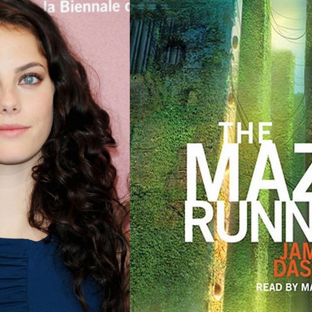 Бегущий по лабиринту милая девушка