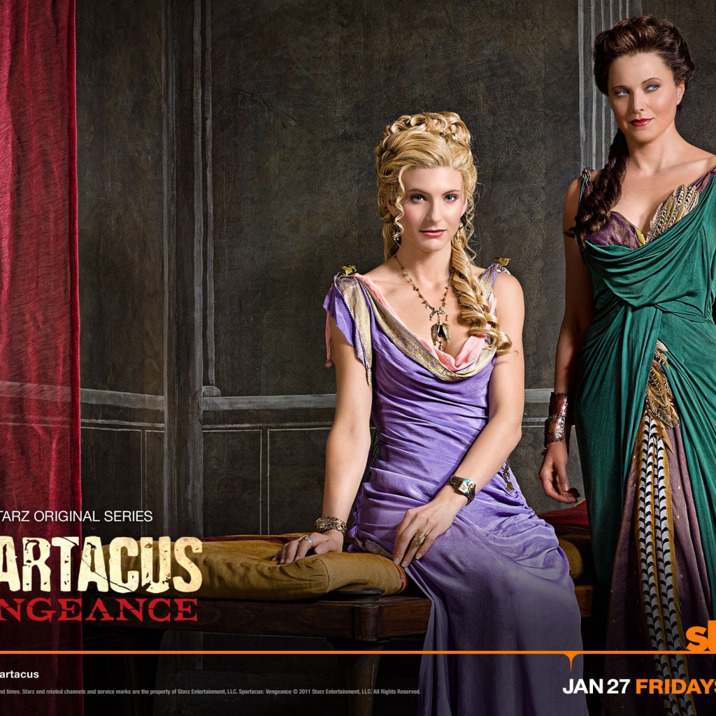 Актрисы из фильма Спартак