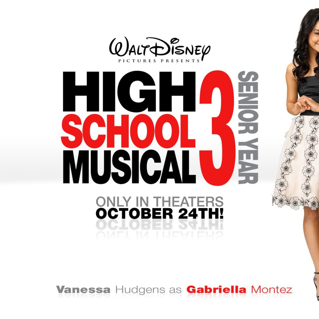 Ванесса в рекламе фильма