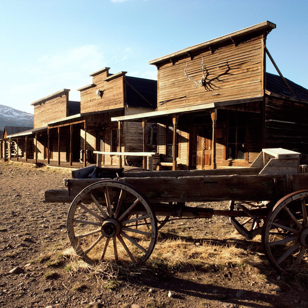 Деревня из вестерна