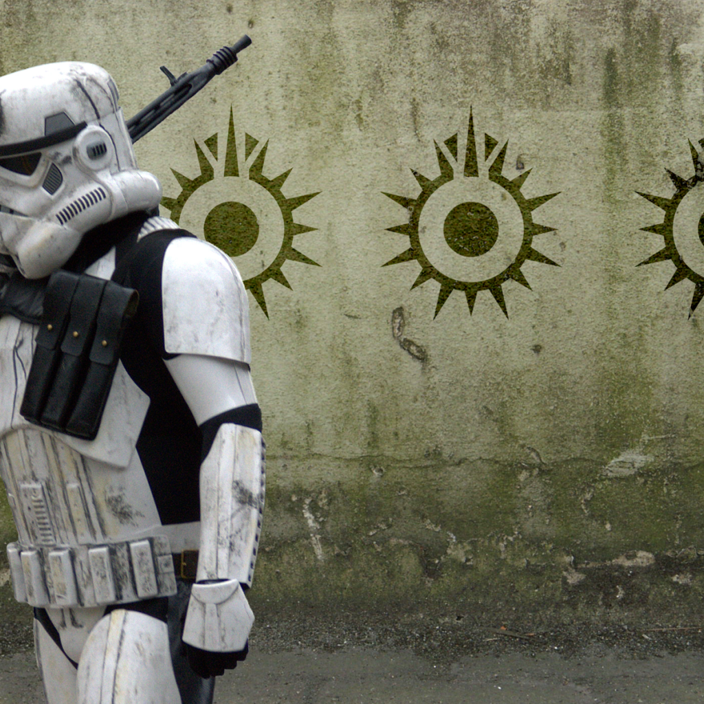 Воин робот из Звездных войн