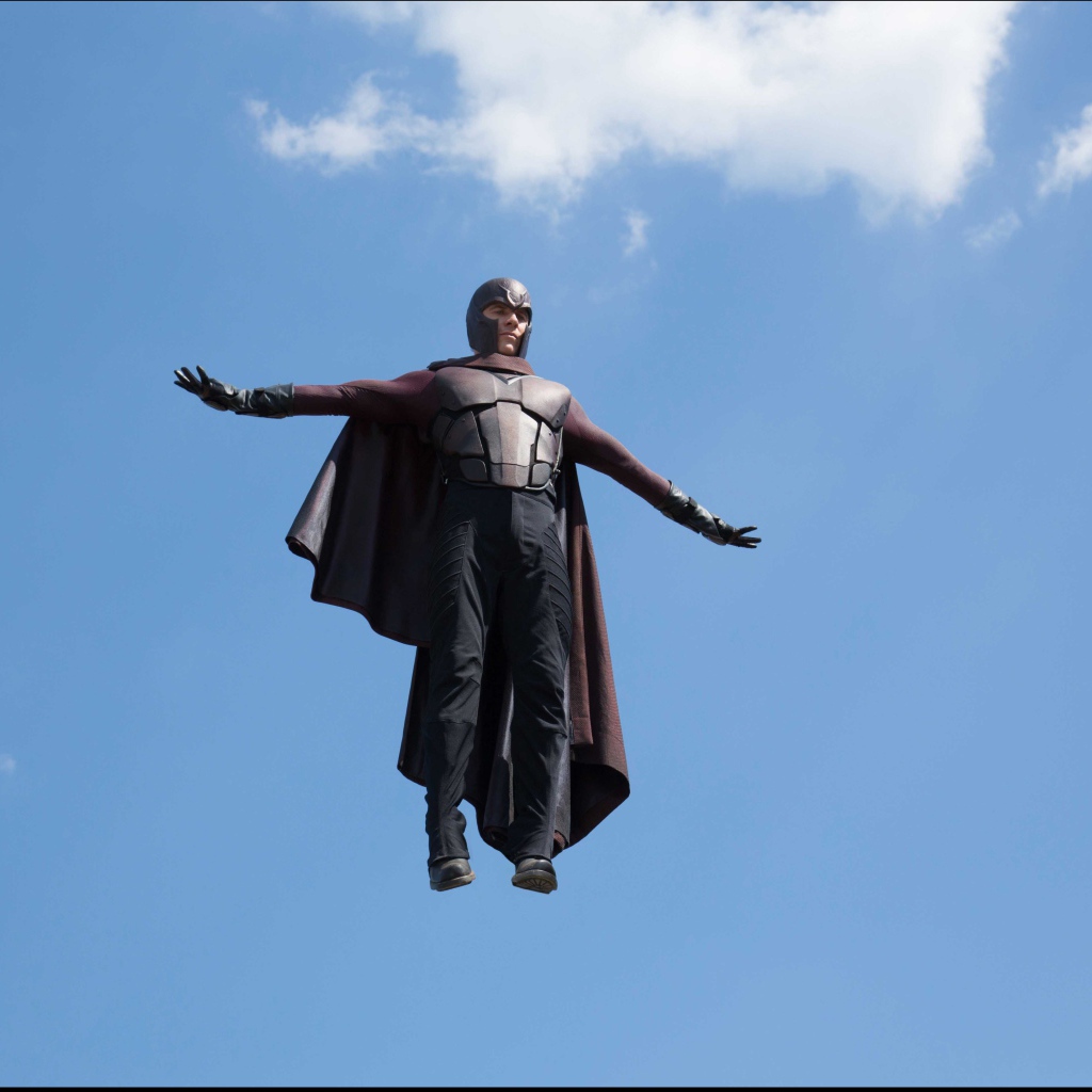 Люди Икс: Дни минувшего будущего Магнето летает