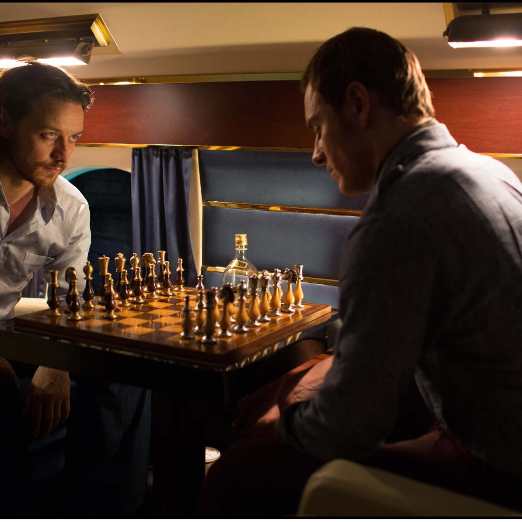  Люди Икс: Дни минувшего будущего Магнето и Ксавье играют в шахматы