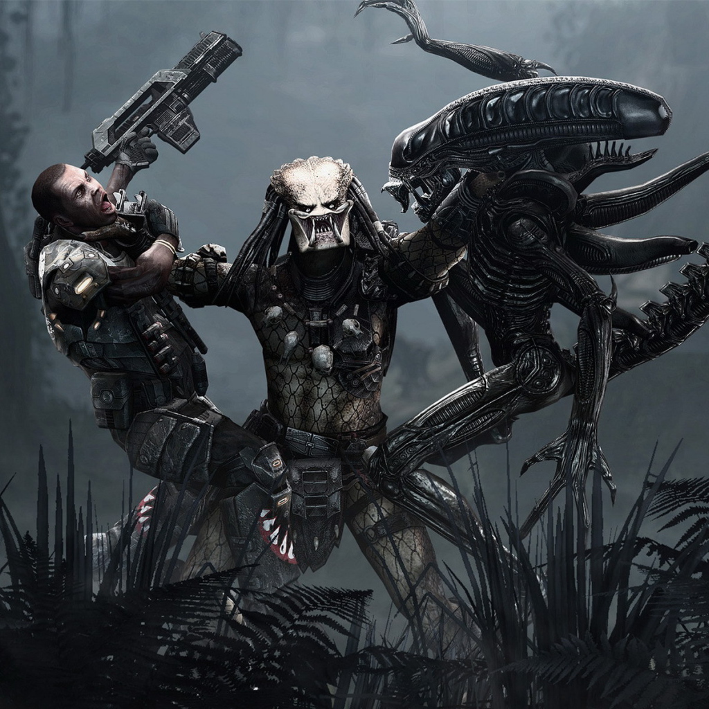 Битва чужого и хищника