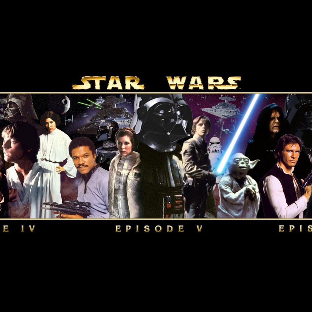 Эпизоды из фильма Звездные войны