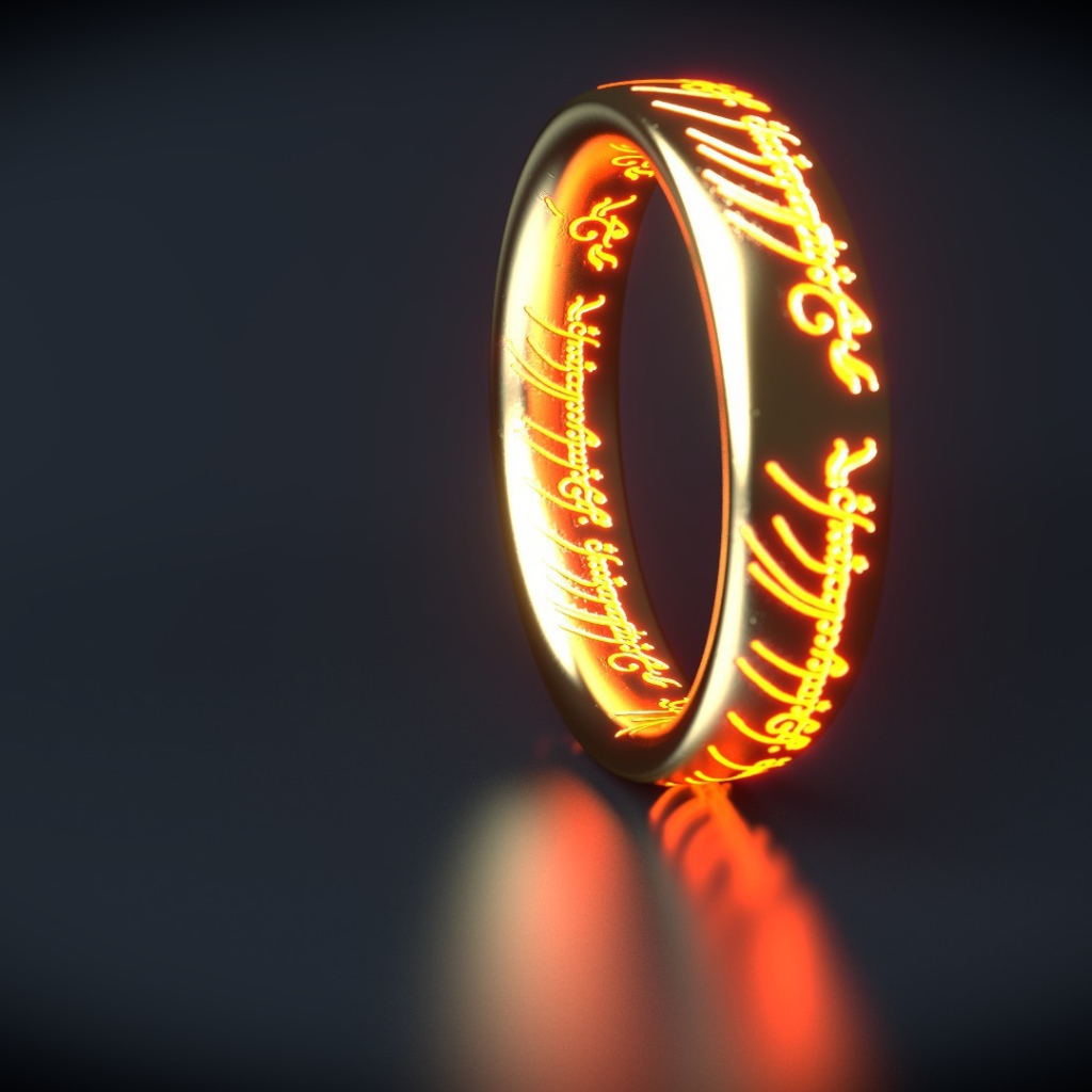 Кольцо из фильма Властелин колец