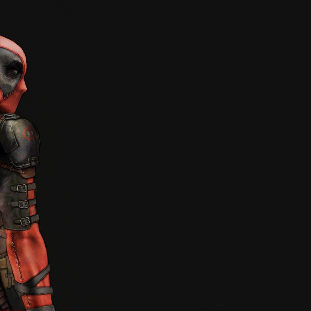 Вайд Вилсон на черном фоне