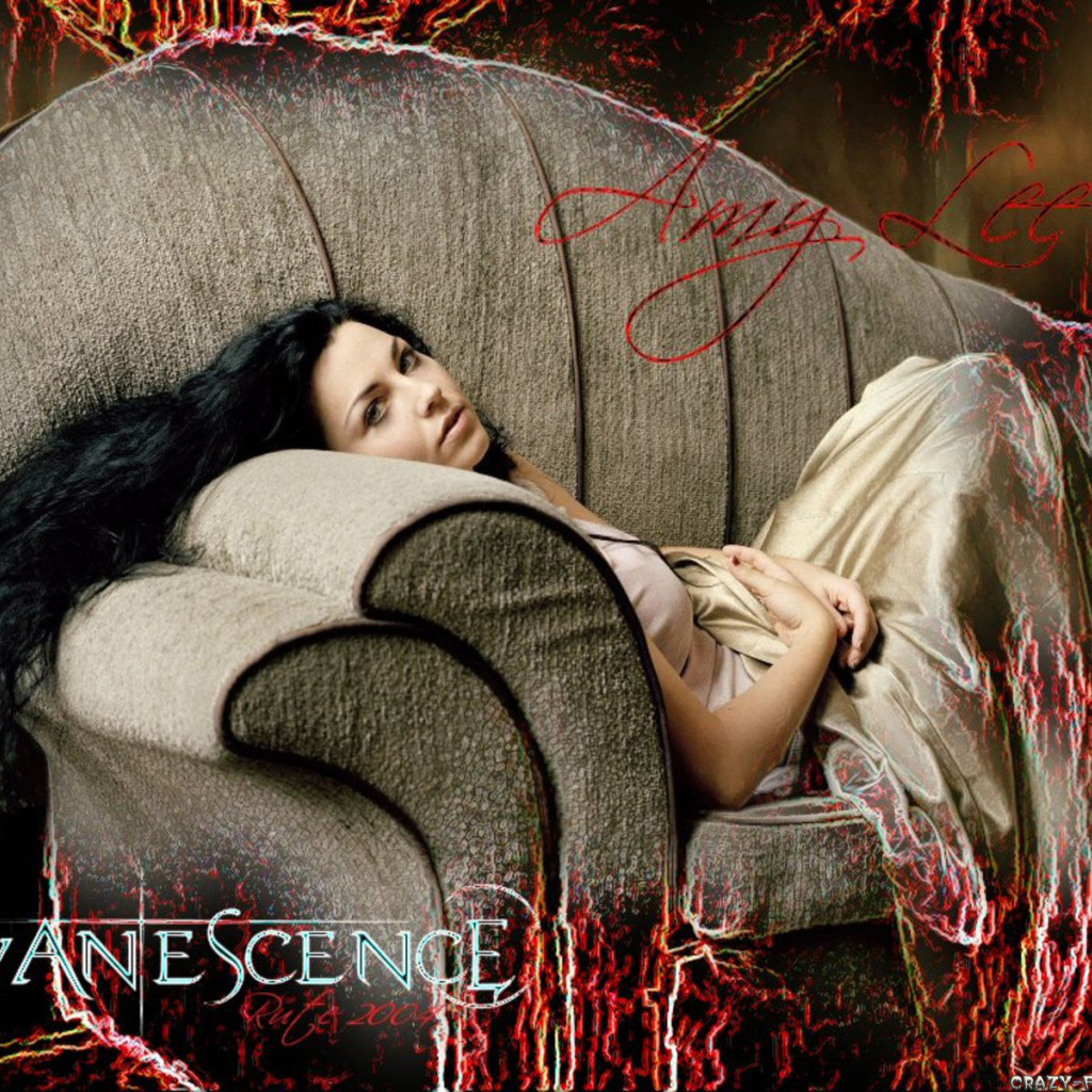 Красивые обои с Эми Ли из Evanescence
