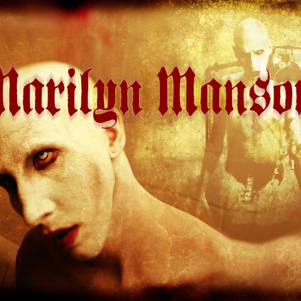 Marilyn Manson без волос