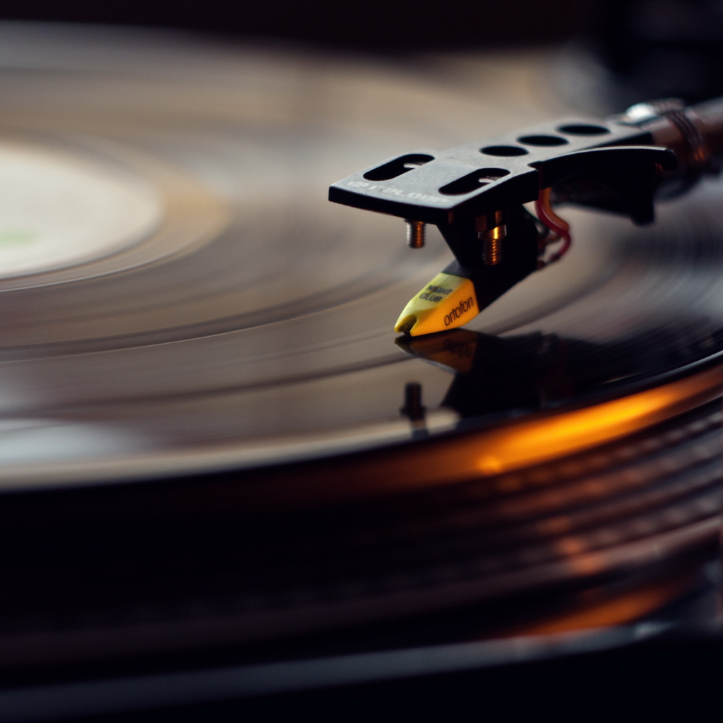 Проигрыватель с пластинкой