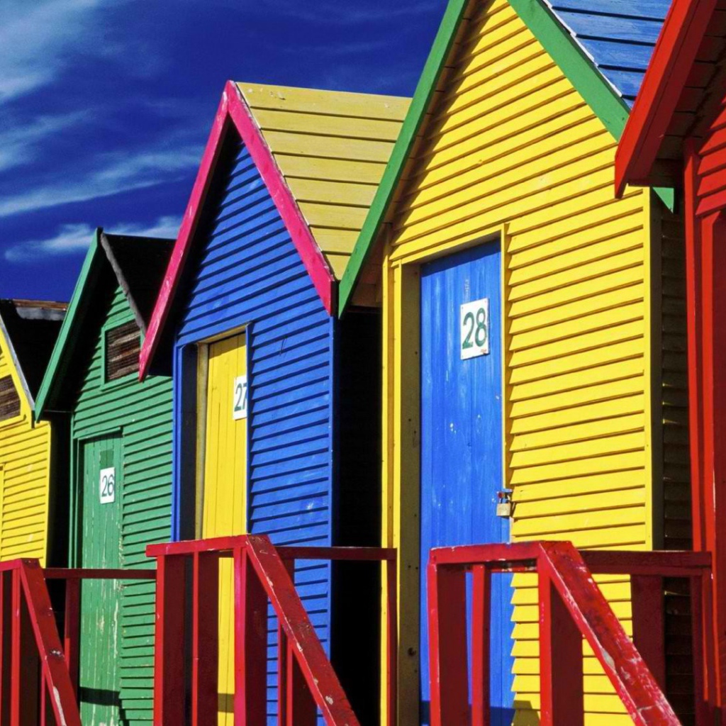 Пляжные домики в Южной Африке