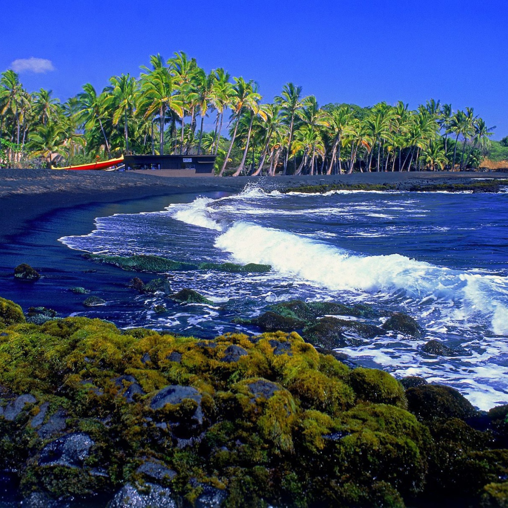 Черный пляж на Тенерифе