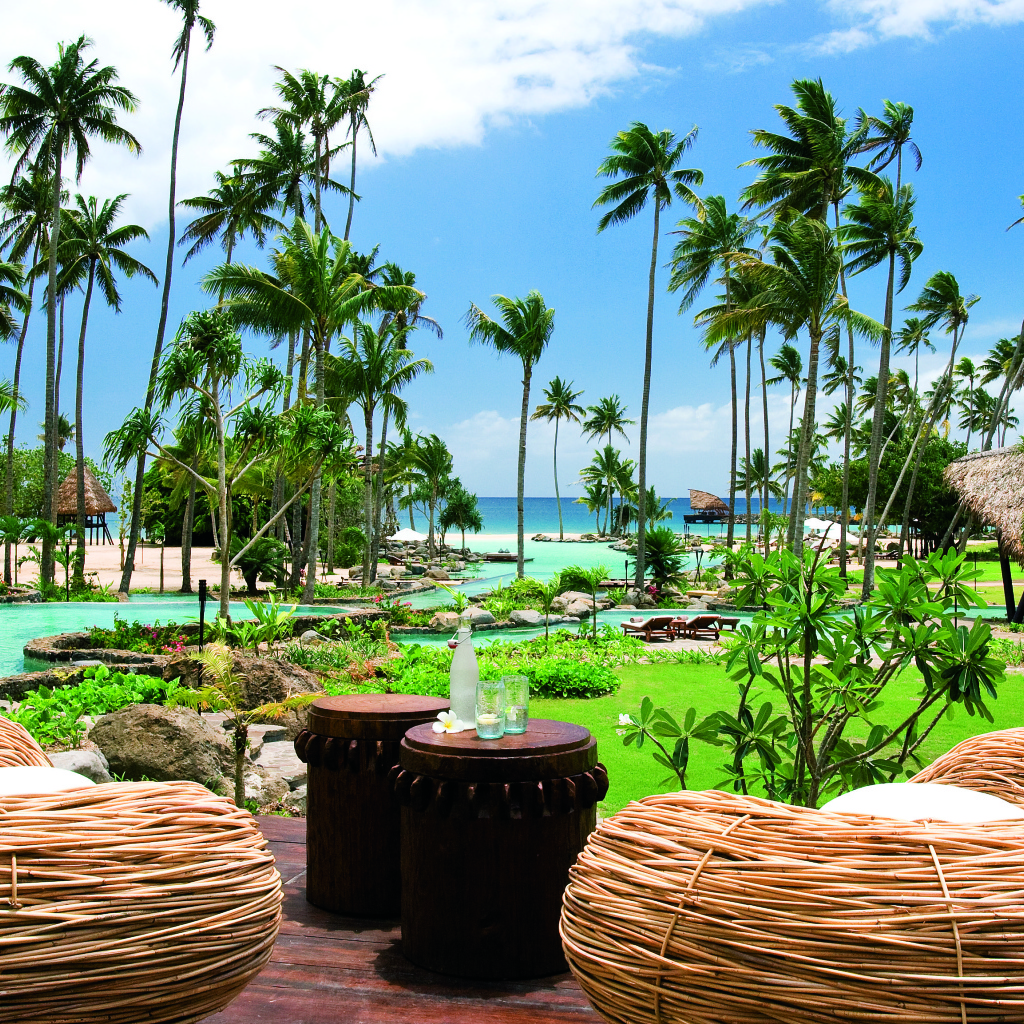 Экзотический отдых на пляже