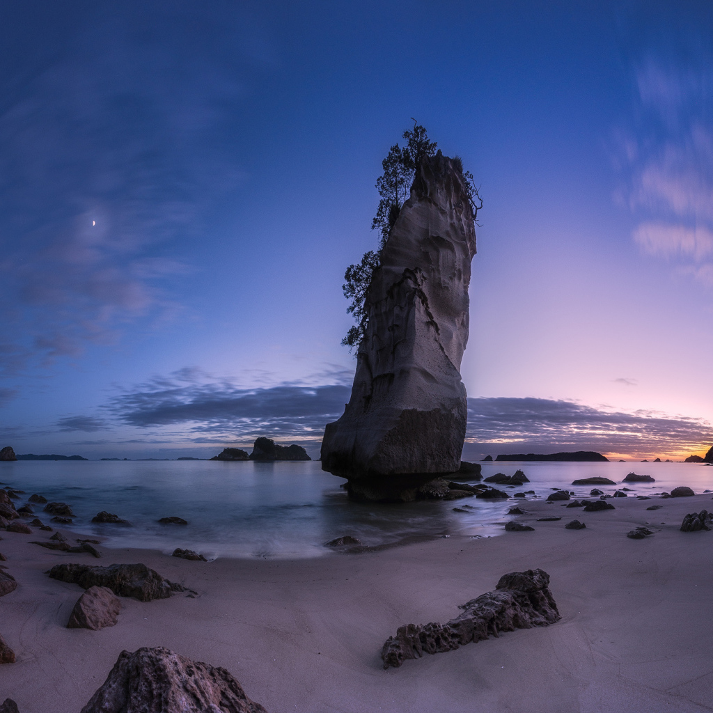 Скала у пляжа