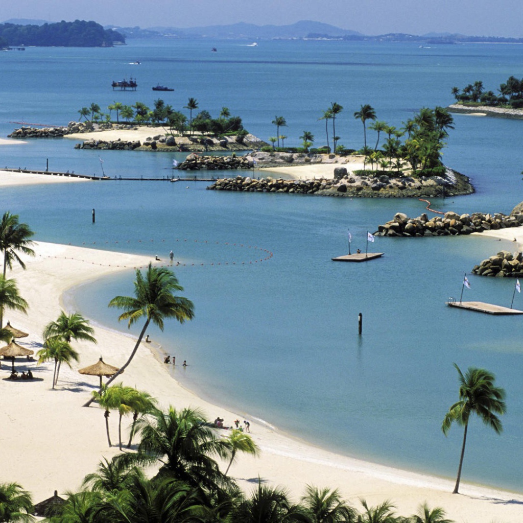 Пляж в Сингапуре