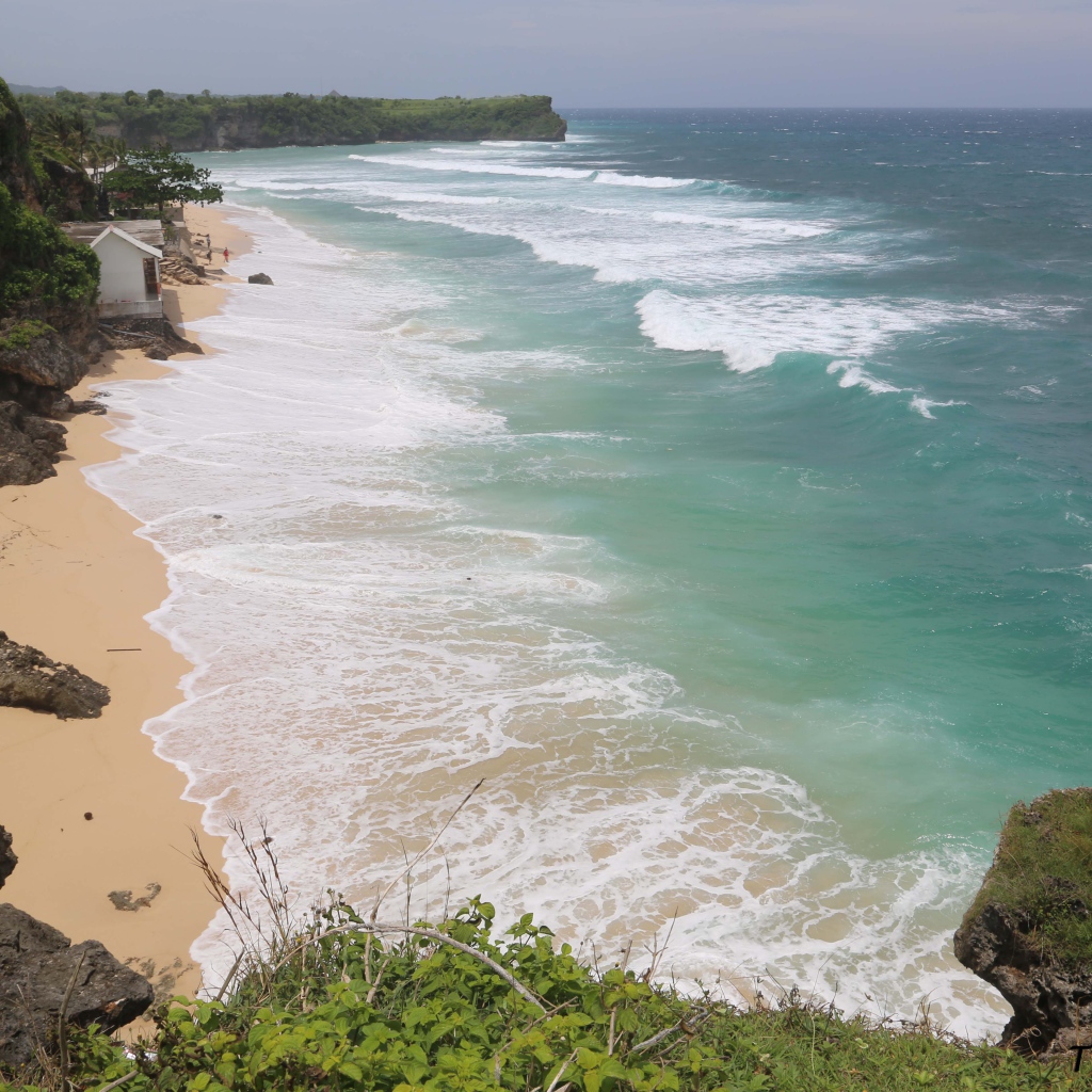 Белый пляж на Бали