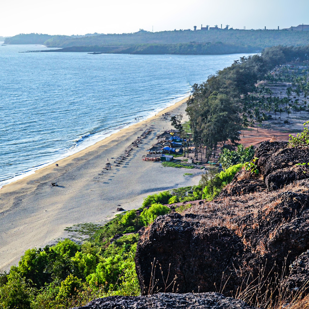 Белый пляж на ГОА