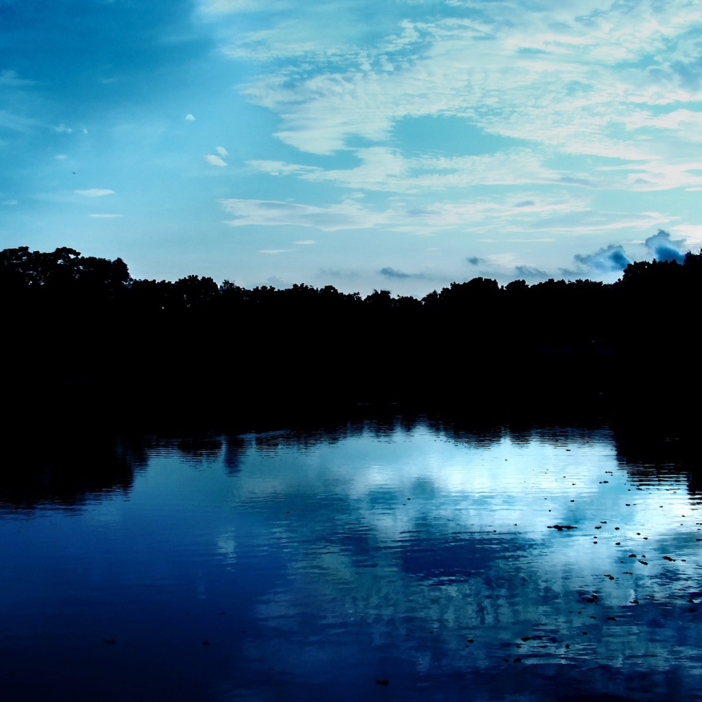 Голубое небо