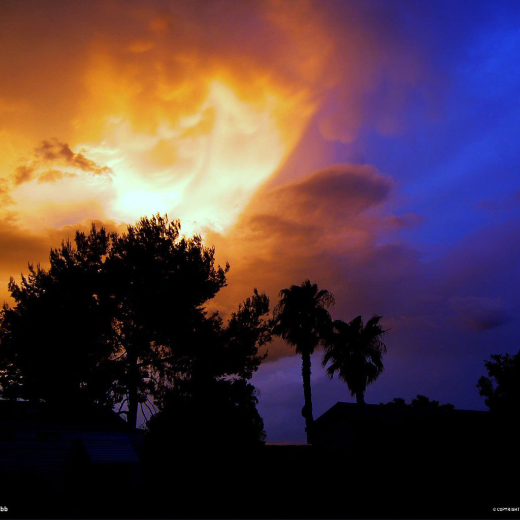 Светящиеся облака