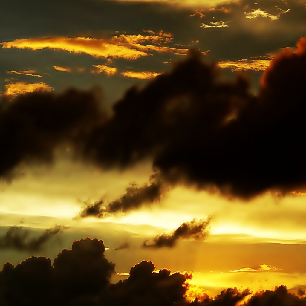 Черные облака