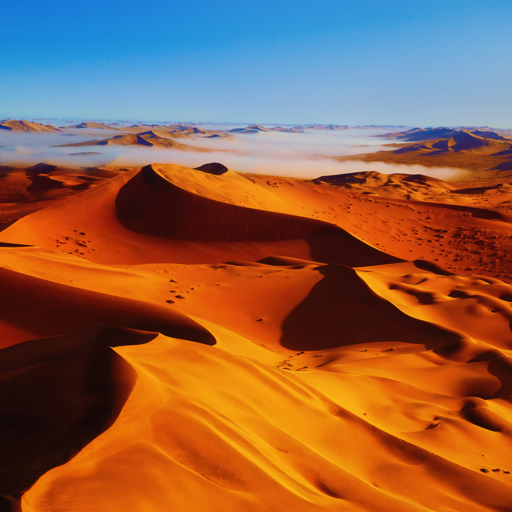 Туман над пустыней