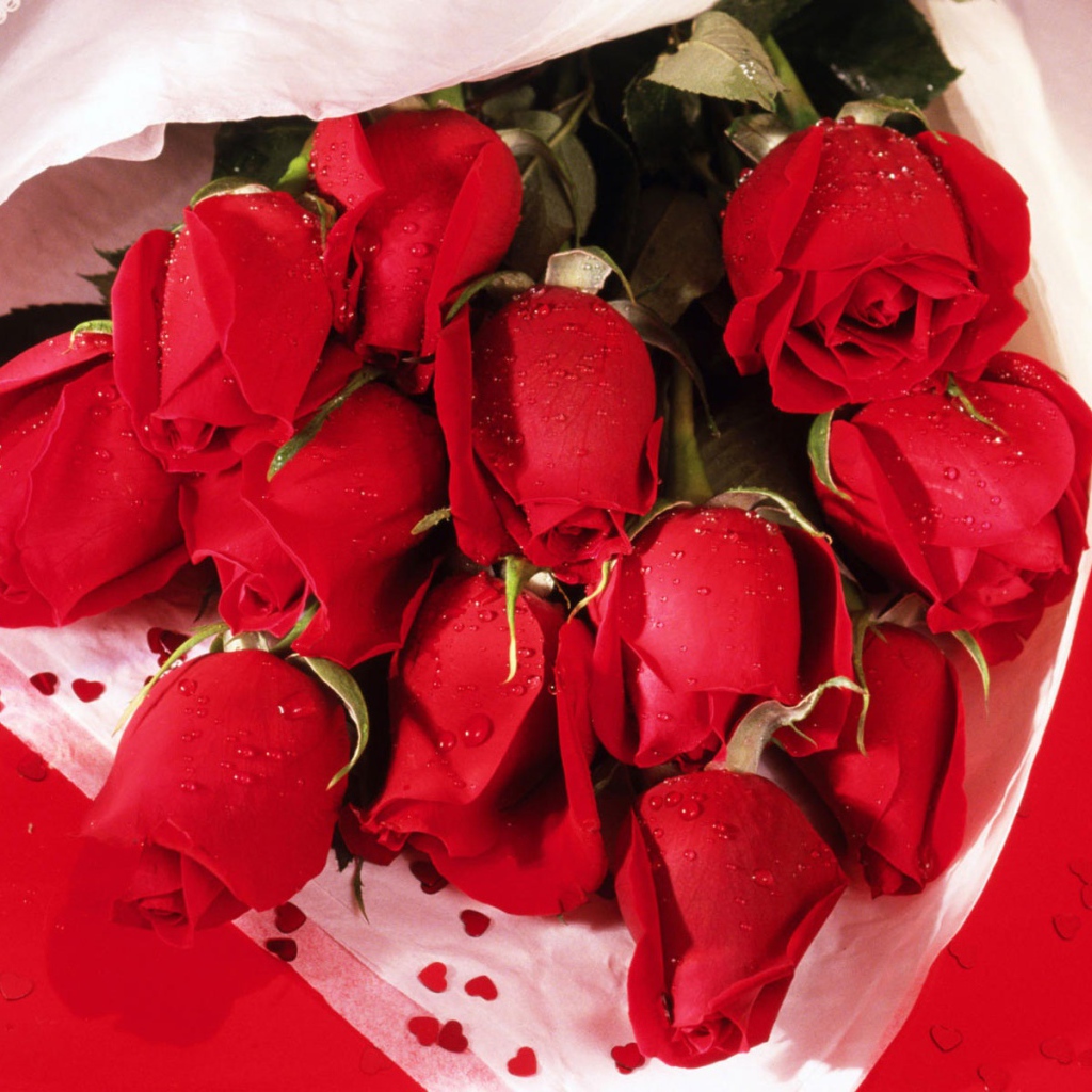 Романтические розы