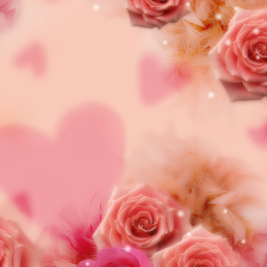 Розы и сердце