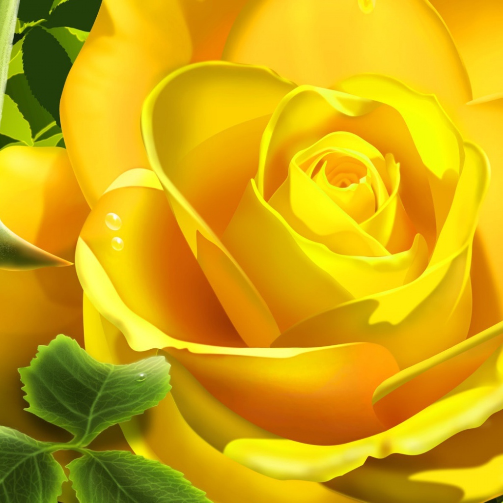 Желтый цветок