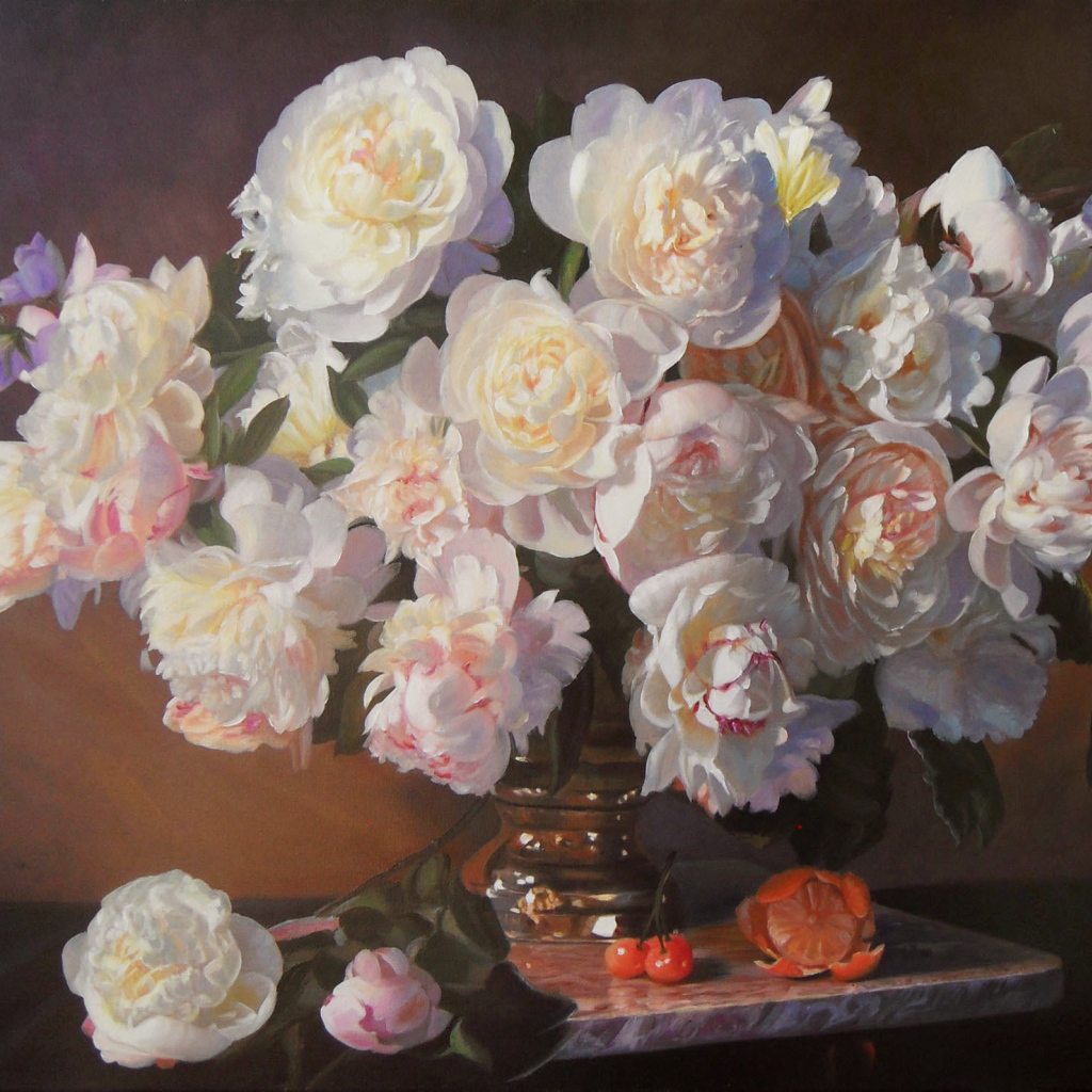 Букет пионов