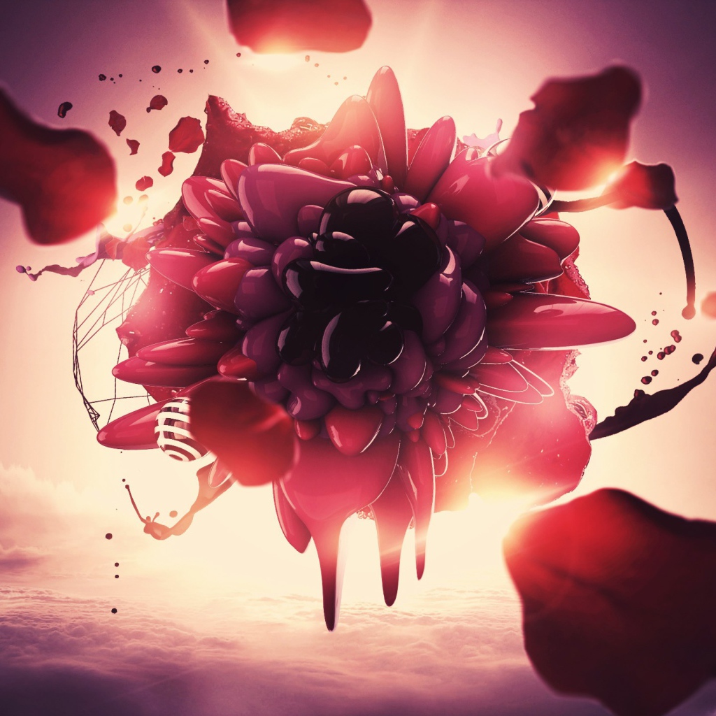 Цветочная абстракция