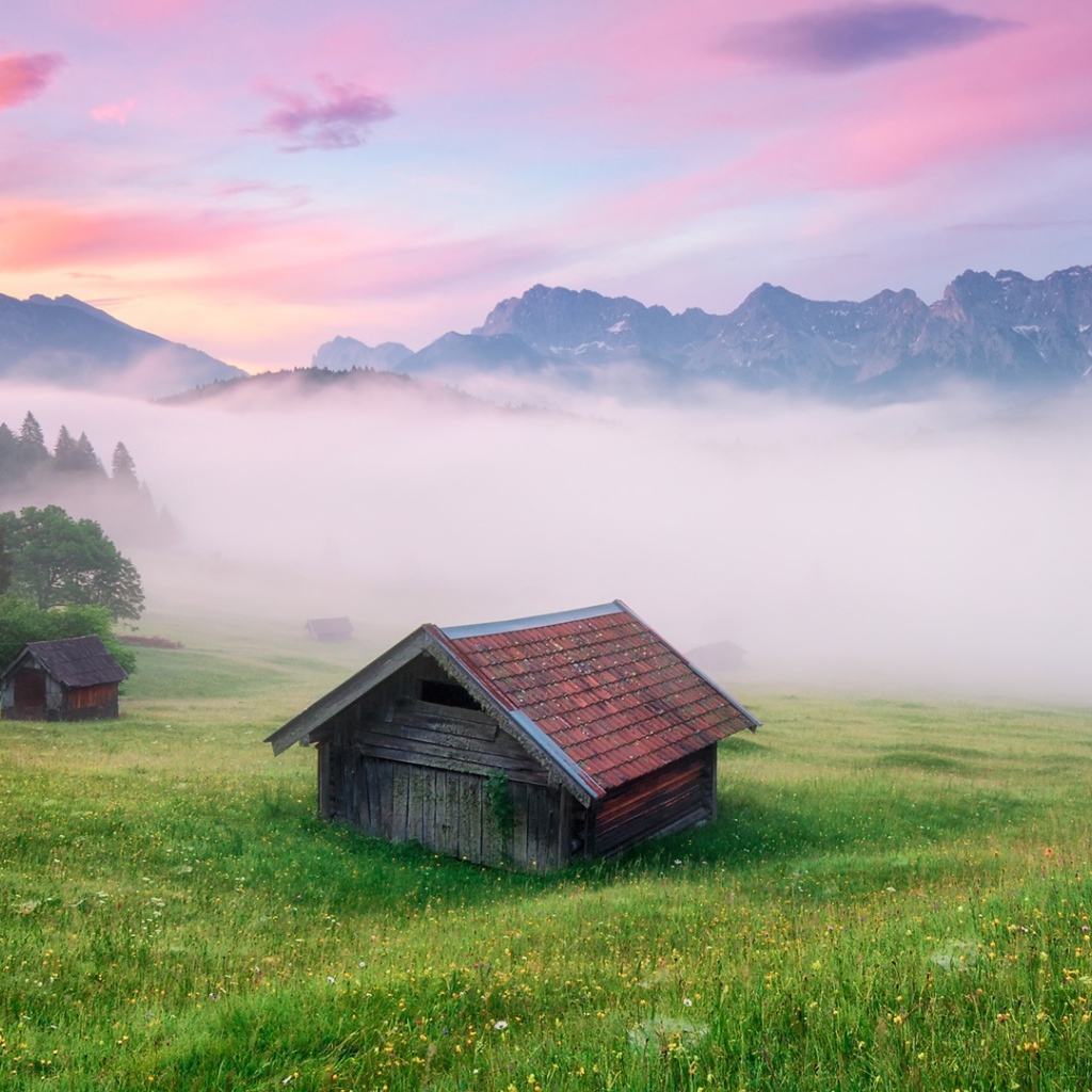 Альпийская долина в Германии