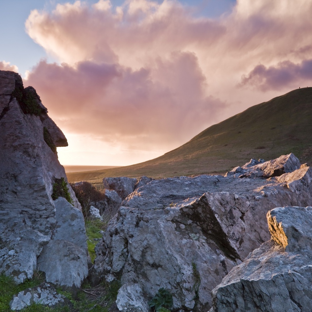 Цветные скалы