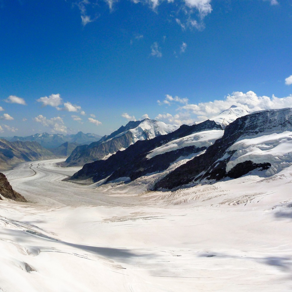 Ледник в горах